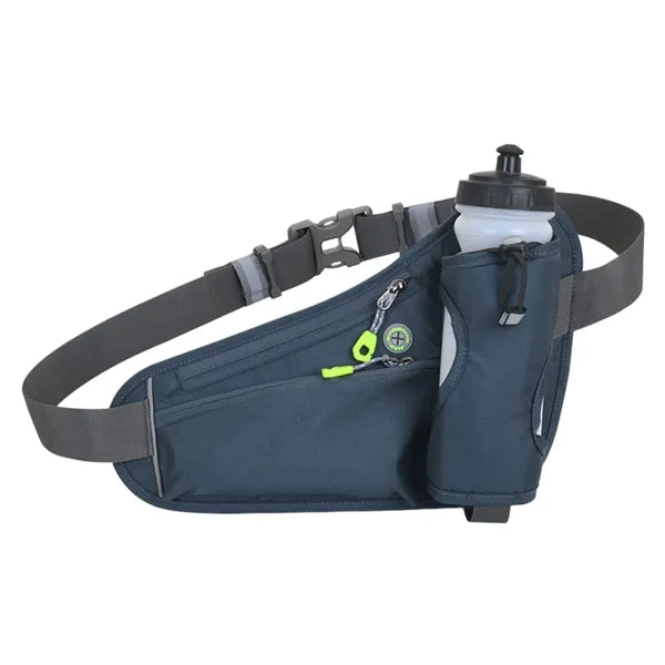 Running Hydration Belt With Water Bottle Phone Storage