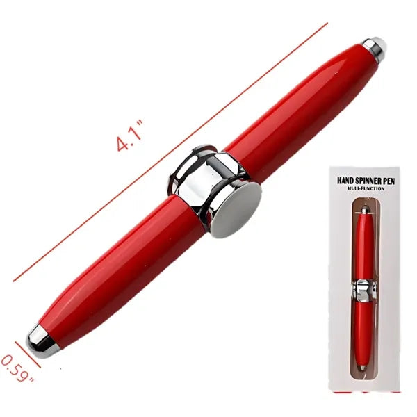 Logo Metal Fidget Spinner Pen
