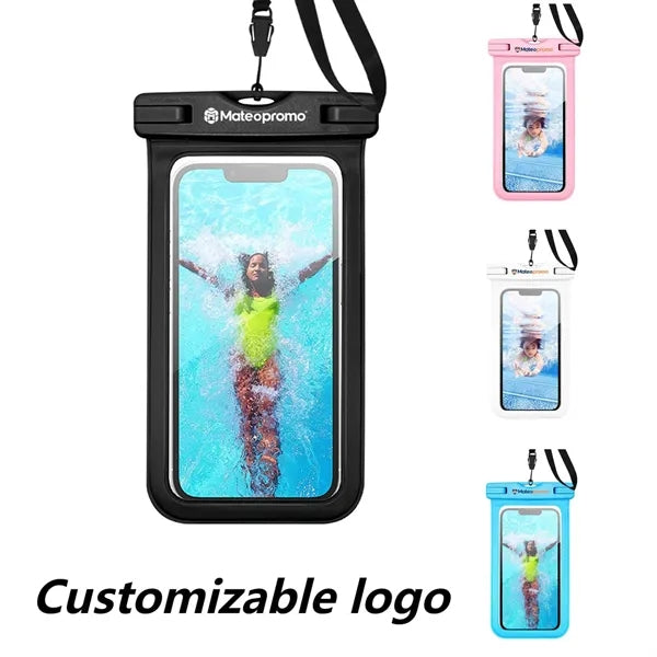 Waterproof Touchscreen Phone Pouch with PVC Dry Bag Case