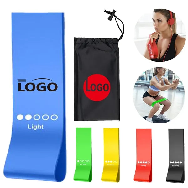 Resistance Bands Set For Yoga Pilates Fitness Exercise
