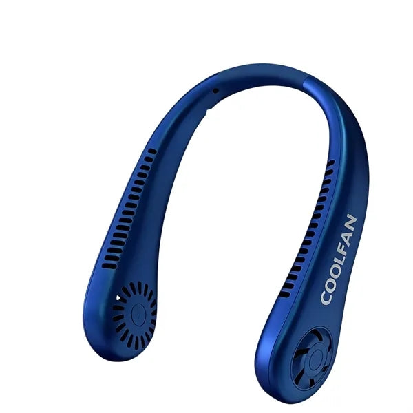 Logo Portable Neck Fan - Mini Cooling Companion