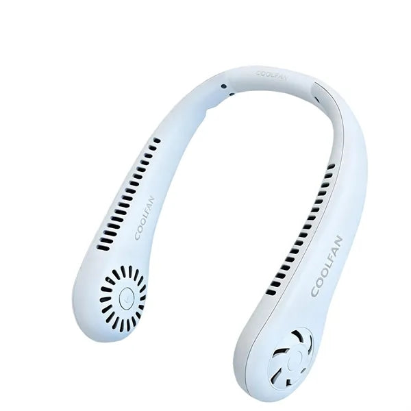Logo Portable Neck Fan - Mini Cooling Companion