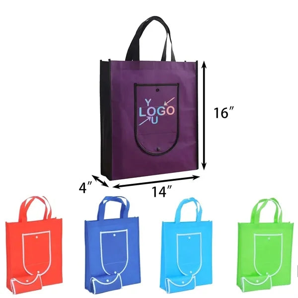 Collapsible Fabric Carry-All with Secure Fastener
