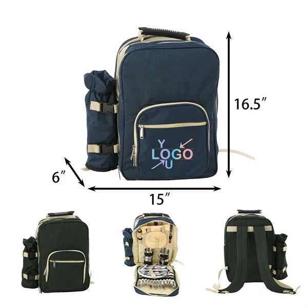 Premium Four-Person Picnic Backpack