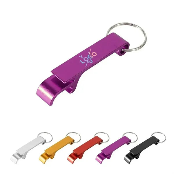 Portable Aluminum Keychain Bottle Opener