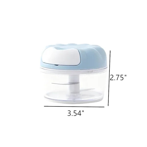 Manual Garlic Crusher PP Hand Food Chopper