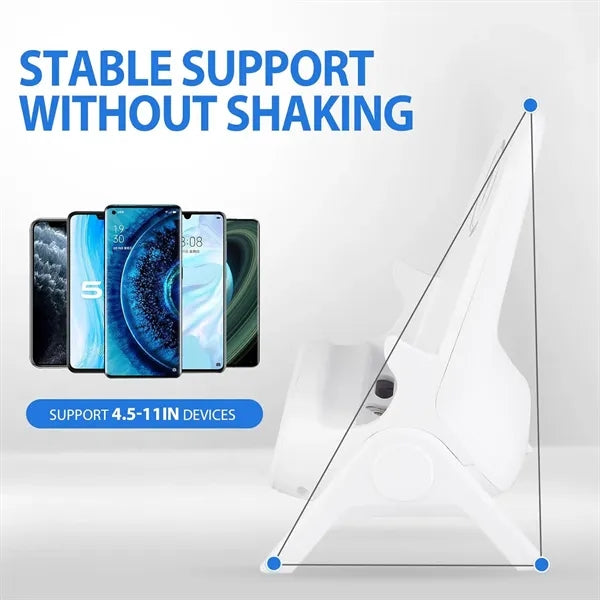 Portable Mini Chair Wireless Charger 2 In 1 Pad Holder