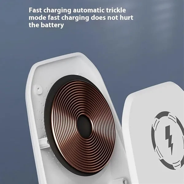 Portable Mini Chair Wireless Charger 2 In 1 Pad Holder