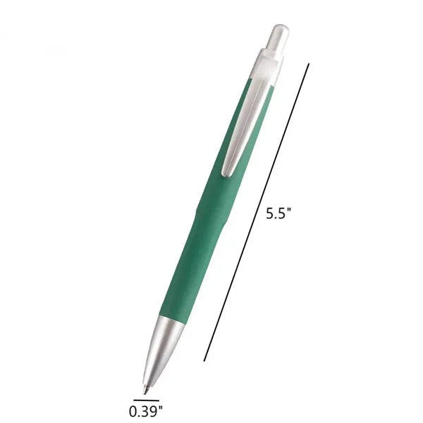 Logo Colored Retractable Plastic Ballpoint Pen