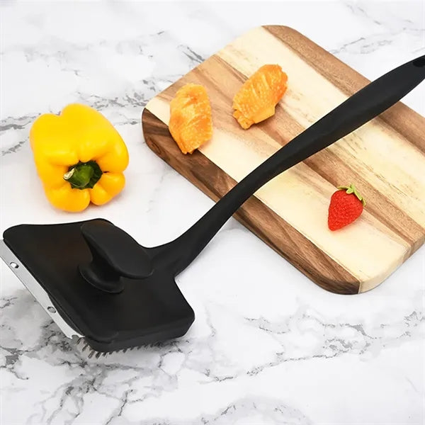 BBQ Grill Cleaning Brush w/ Scraper & Dual Assist Handle