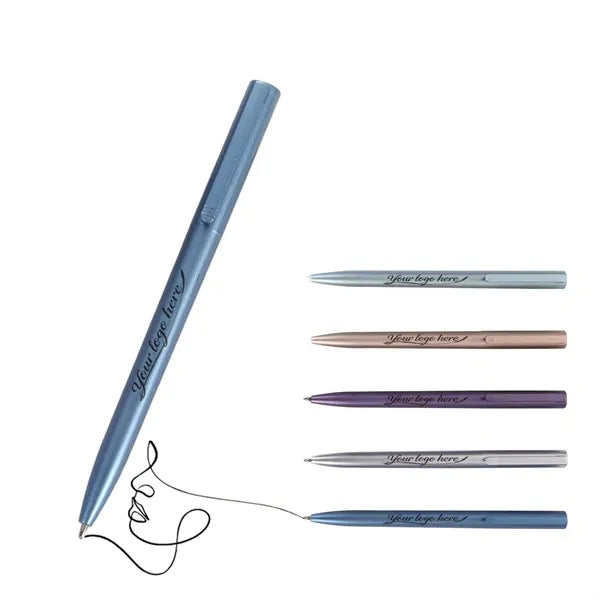 ABS Custom Logo Retractable Ballpoint Pen