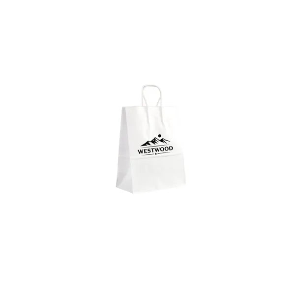Eco-Friendly Kraft Paper Shopping & Gift Bag with Custom Log