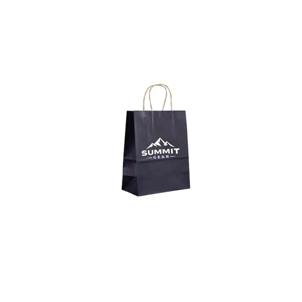 Eco-Friendly Kraft Paper Shopping & Gift Bag with Custom Log