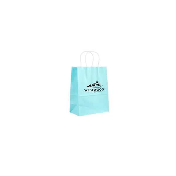 Eco-Friendly Kraft Paper Shopping & Gift Bag with Custom Log