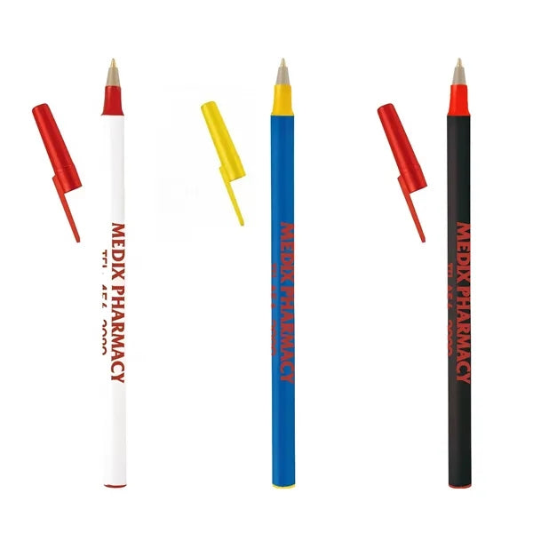 Plastic Pens with Cap