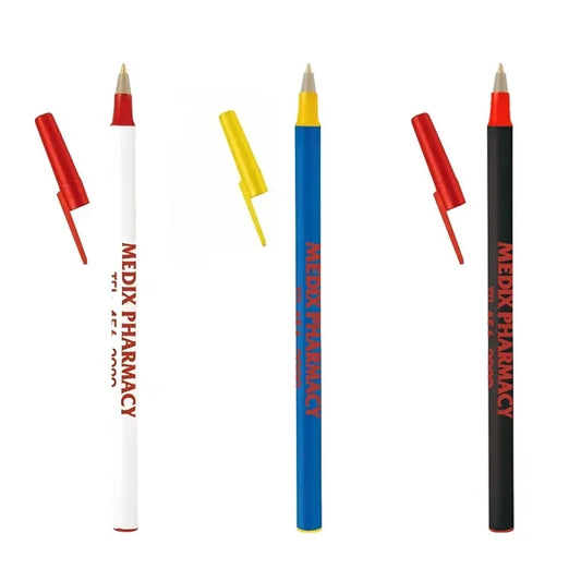 Plastic Pens with Cap