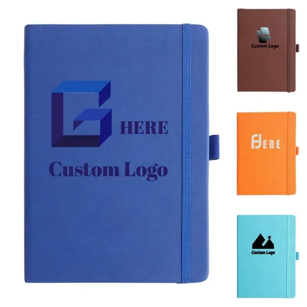 A5 Leather Notebook Journal Lined Writing Organizer