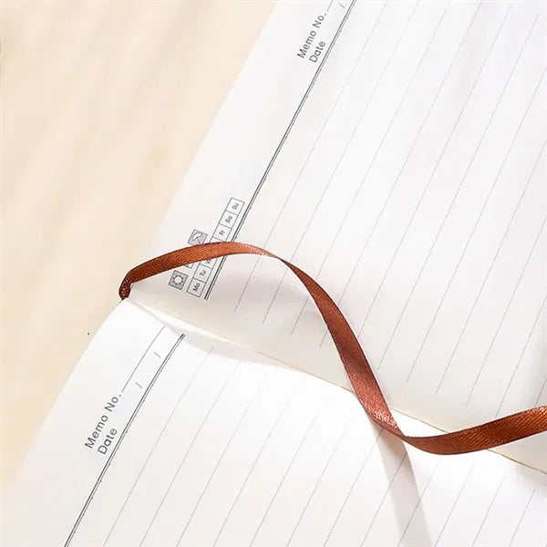 A5 Leather Planner Journal Magnetic Snap Business Notebook