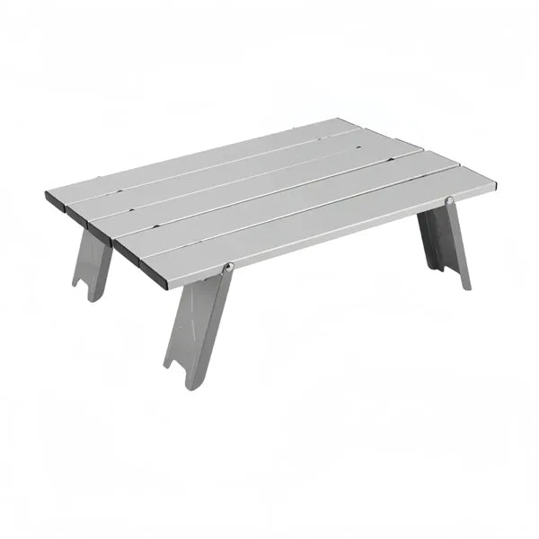 Portable Folding Aluminum Mini Table, Camping Side Table