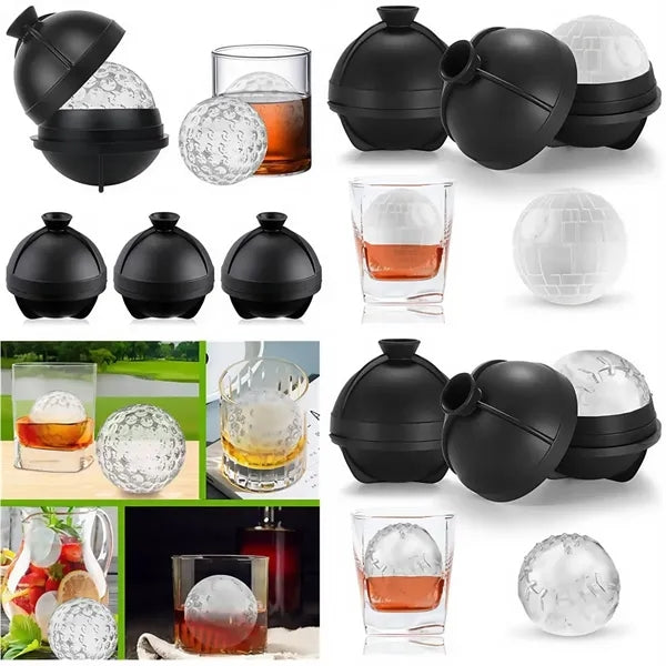 3D Death Star Ball Cube Molds Silicone Fun