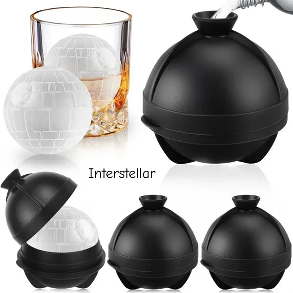 3D Death Star Ball Cube Molds Silicone Fun