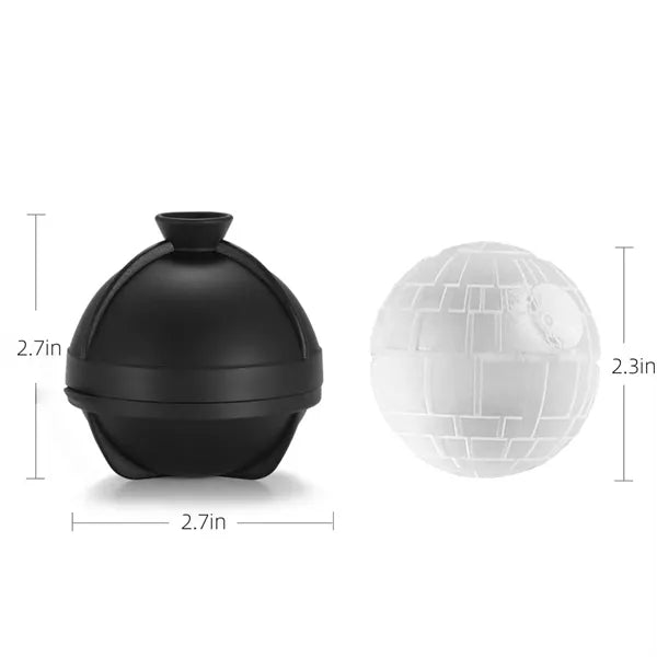 3D Death Star Ball Cube Molds Silicone Fun