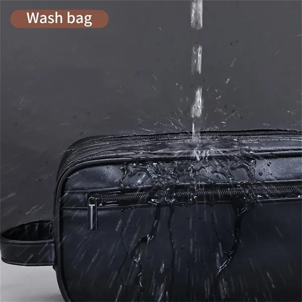 Black Travel Toiletry Bag for Women and Men