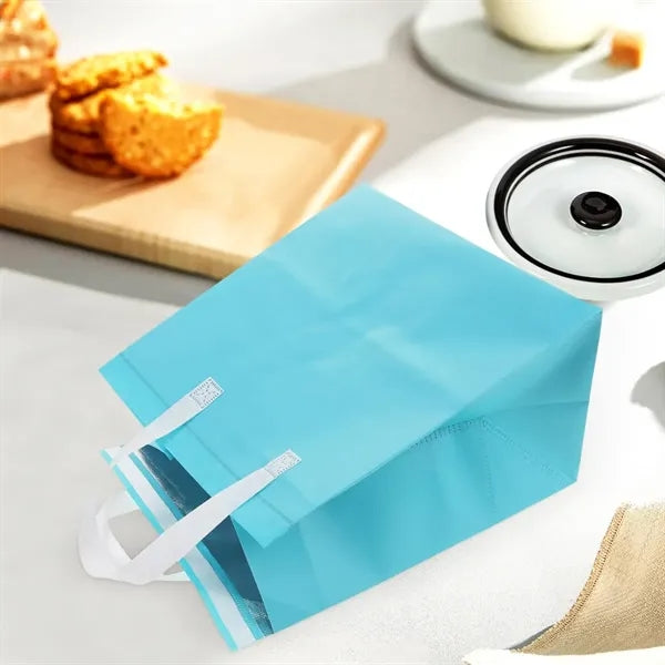 Insulated Non-Woven Thermal Food Delivery Cooler Tote Bag
