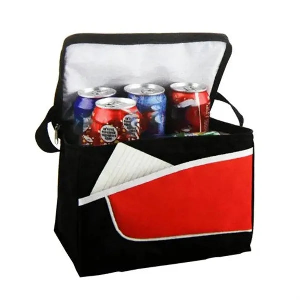 12 Cans Two Tone Insulated Cooler Bag with Shoulder Strap