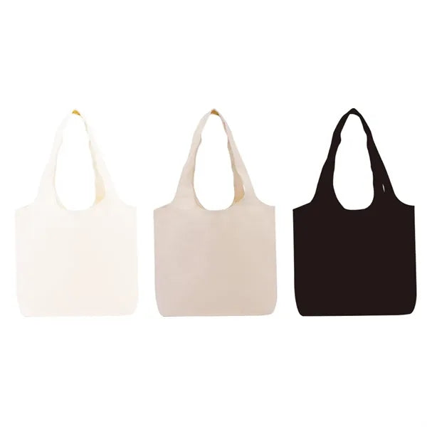 Eco Friendly Cotton Canvas Tote Bag with Long Handles