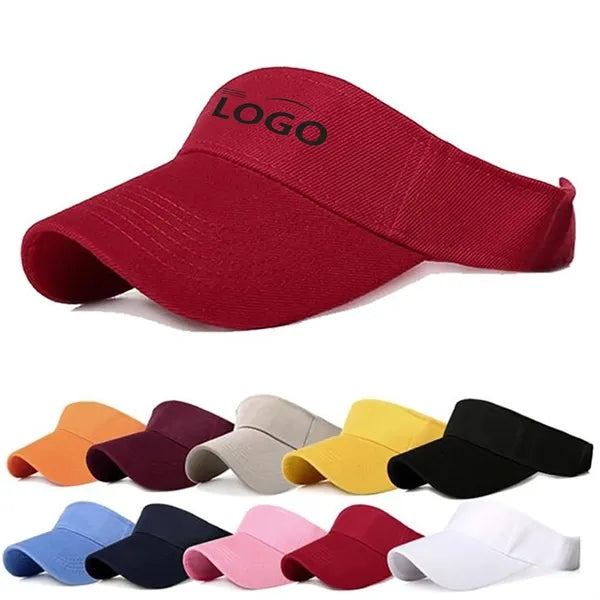 Cotton Sun Visor Cap For Outdoor Sports