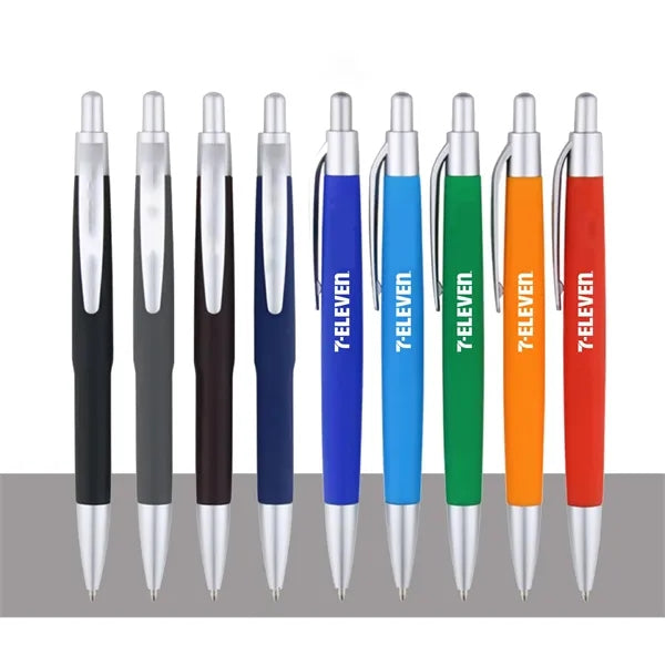 Plastic Click Action Ballpoint Pen