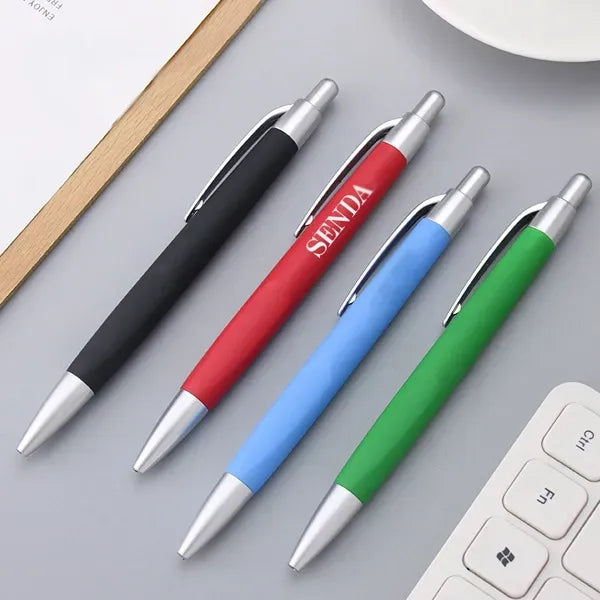 Plastic Click Action Ballpoint Pen