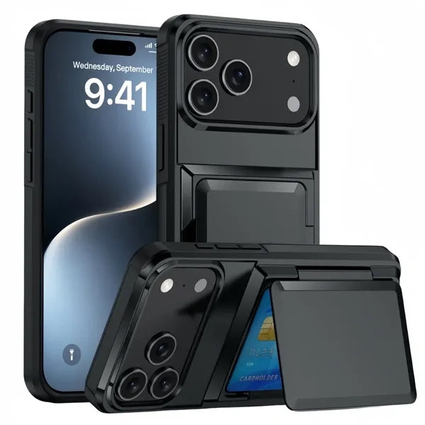 Shockproof wallet phone case