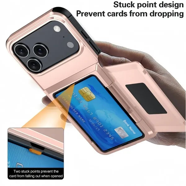 Shockproof wallet phone case