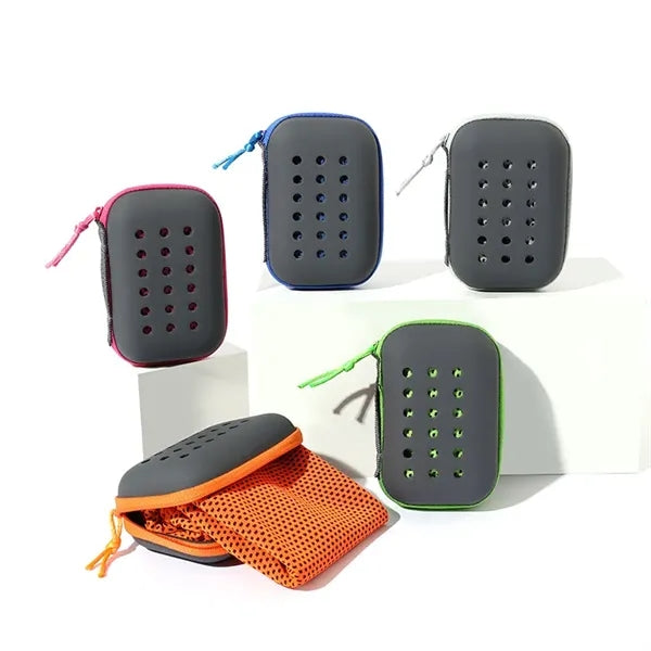 Silicone Case Cooling Sports Quick-Dry Towel