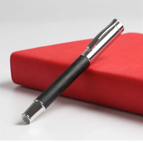 Brushed Metal Gel Pen
