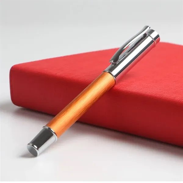 Brushed Metal Gel Pen