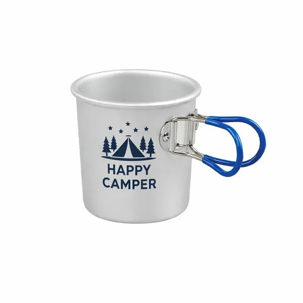 Logo Foldable Aluminum Camping Cup