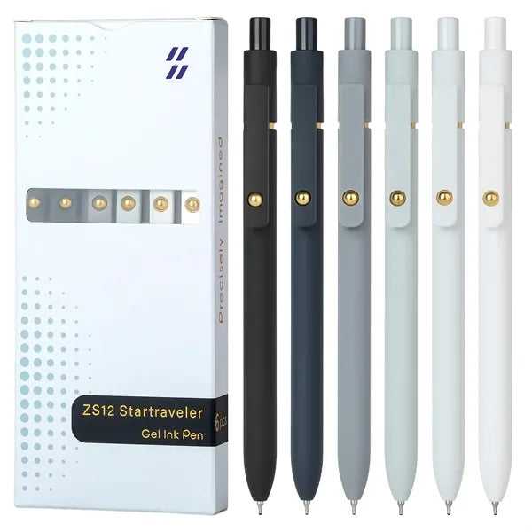 Aesthetic Click Gel Pen with Logo