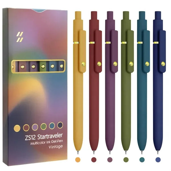 Aesthetic Click Gel Pen with Logo
