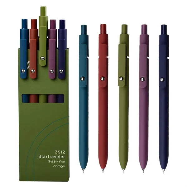 Aesthetic Click Gel Pen with Logo