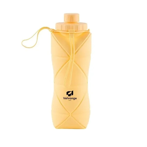 20.28oz Collapsible Silicone Water Bottle Portable Cup