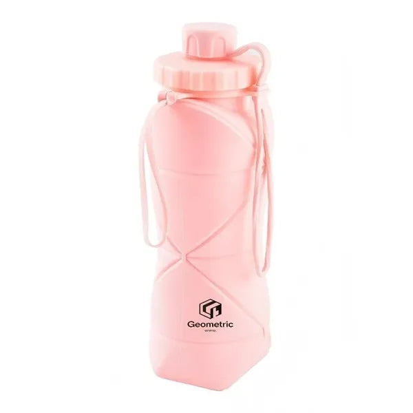20.28oz Collapsible Silicone Water Bottle Portable Cup