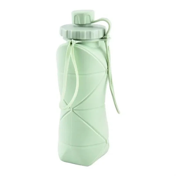 20.28oz Collapsible Silicone Water Bottle Portable Cup