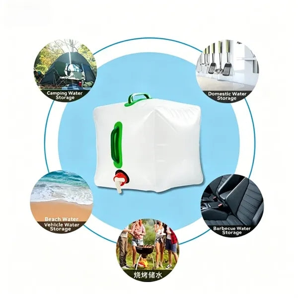 20L/676oz Outdoor Portable Water Bag Foldable