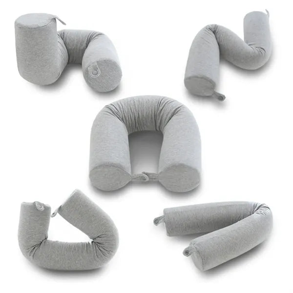 Flexible Memory Foam Travel Neck Pillow, Multi-Use Pillow