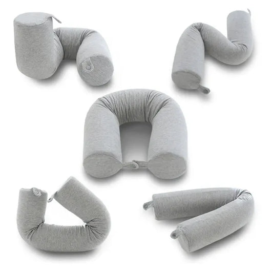 Flexible Memory Foam Travel Neck Pillow, Multi-Use Pillow
