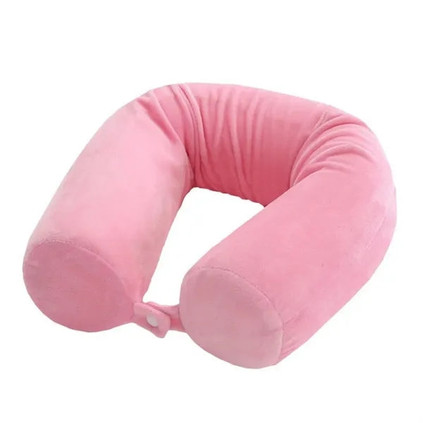 Flexible Memory Foam Travel Neck Pillow, Multi-Use Pillow