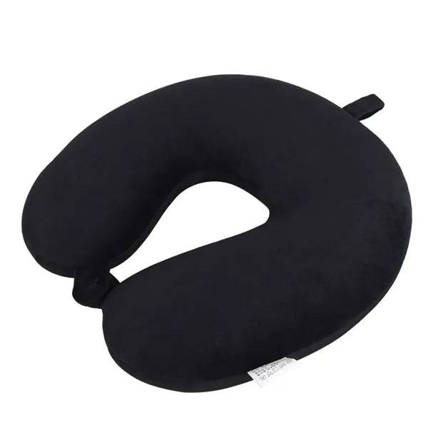 Printed Microbead Travel Neck Pillow, U-Shaped Pillow